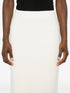 ribbed-knit skirt